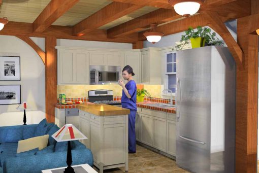 The Gaspereau Cottage - 902 sq. ft. with Optional Basement - Image 8