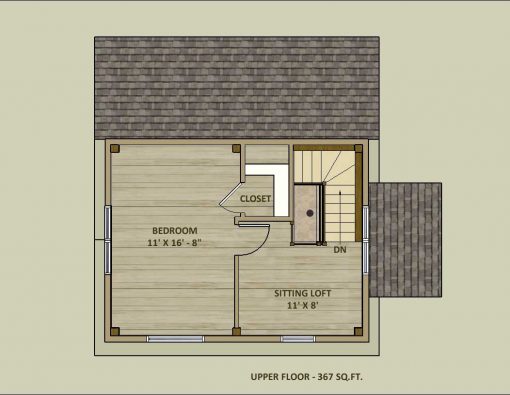 The Gaspereau Cottage - 902 sq. ft. with Optional Basement - Image 4