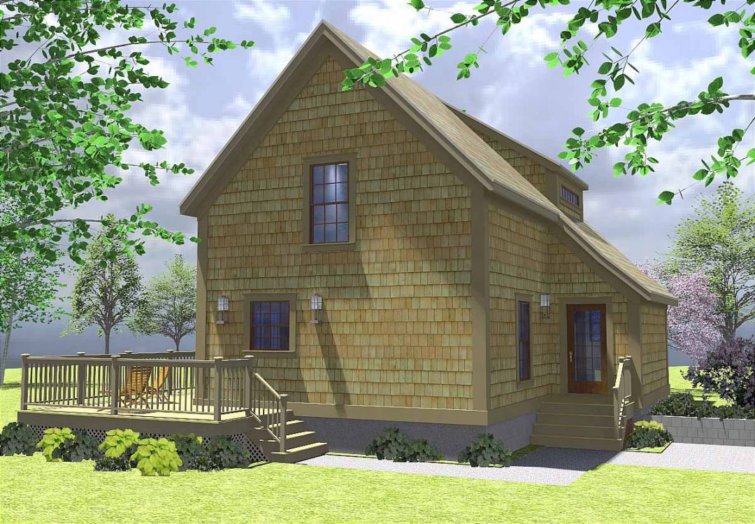 Image showcasing timber framing