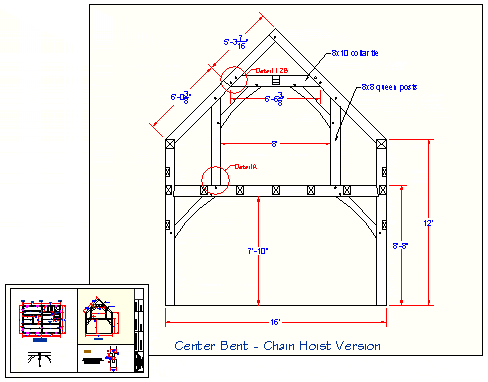 diagram of chain hoist