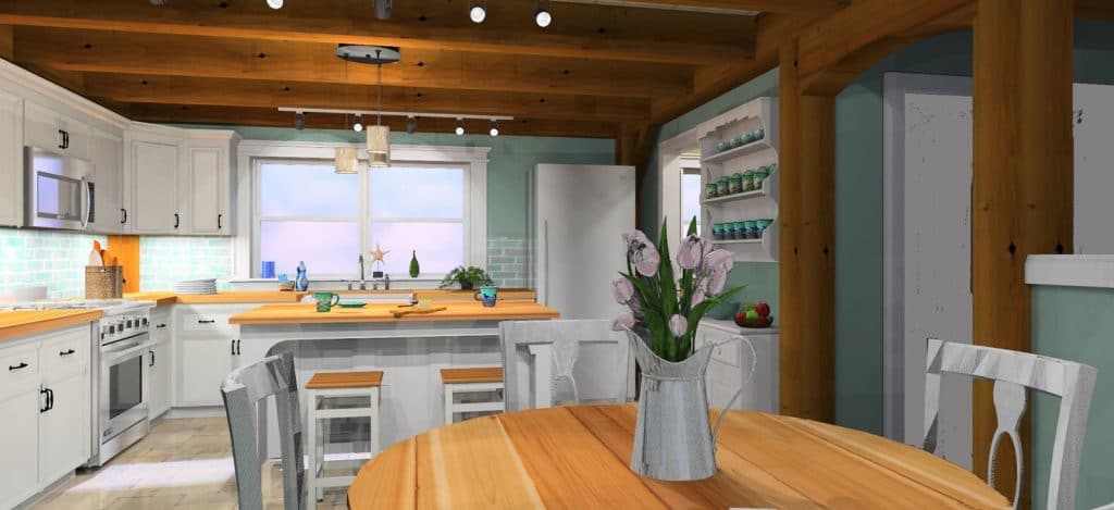 The LaHave Lighthouse - Timber Frame House Plans