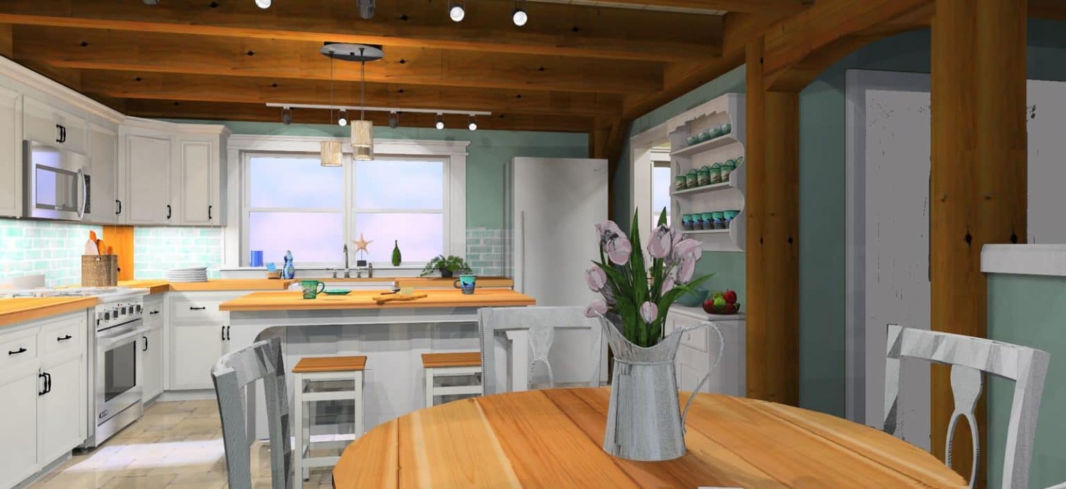 The LaHave Lighthouse - Timber Frame House Plans