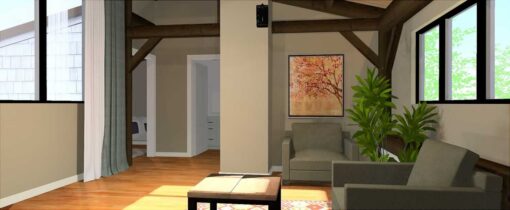 The 2-Story, 4-Bedroom Shed House Plans - 2107 sq. ft. - Image 14