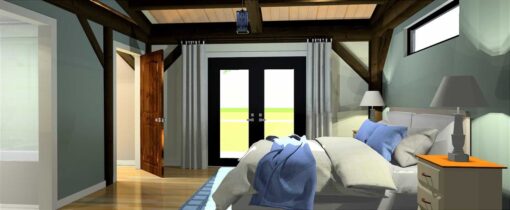 The 2-Story, 4-Bedroom Shed House Plans - 2107 sq. ft. - Image 13
