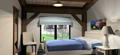 The 2-Story, 4-Bedroom Shed House Plans - 2107 sq. ft. - Image 10