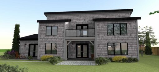 The 2-Story, 4-Bedroom Shed House Plans - 2107 sq. ft.