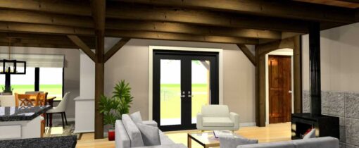 The 2-Story, 4-Bedroom Shed House Plans - 2107 sq. ft. - Image 8