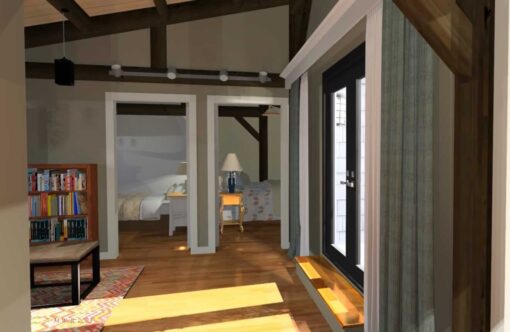 The 2-Story, 4-Bedroom Shed House Plans - 2107 sq. ft. - Image 9